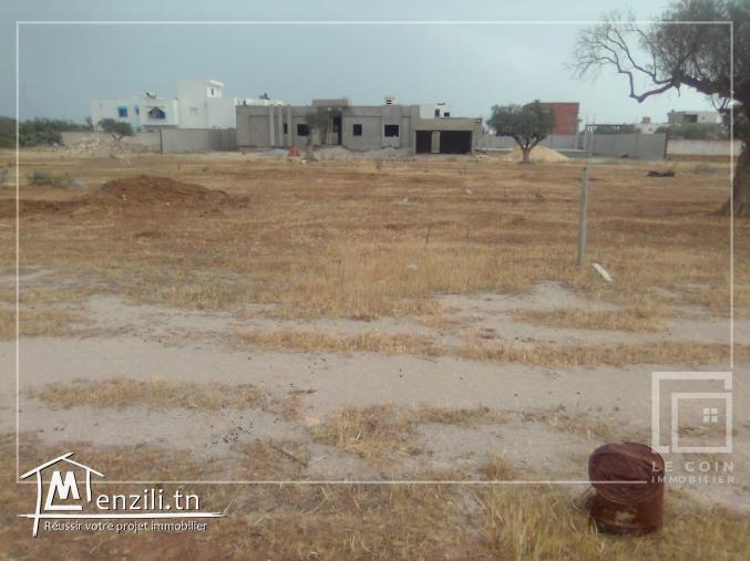 terrain constructible 500 mètre de Yasmine Hammamet