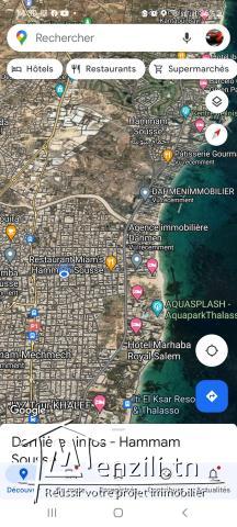 Avendre petite villa inachevé manchia hammam sousse