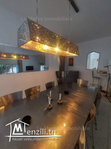 Un duplex s4 meublé avec jardin, Marsa plage