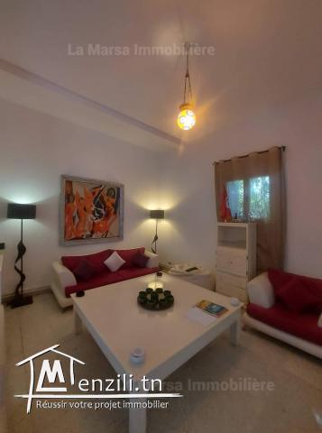 Un duplex s4 meublé avec jardin, Marsa plage