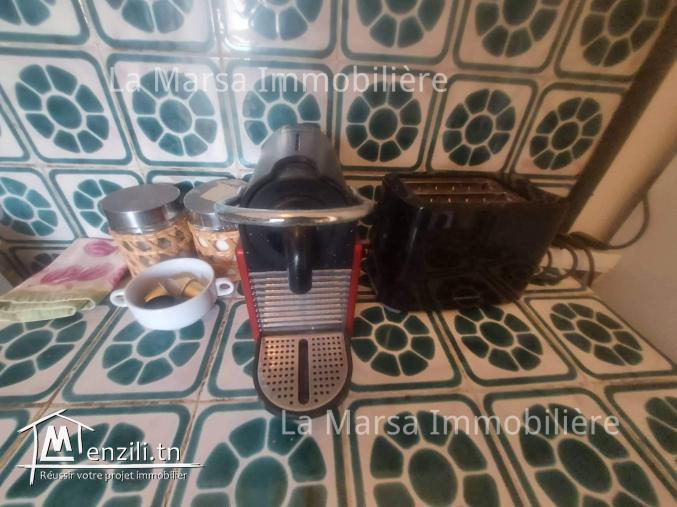 A Louer appartement s2 meublé, Marsa plage
