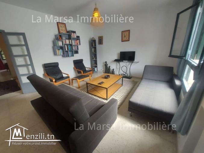 A Louer appartement s2 meublé, Marsa plage