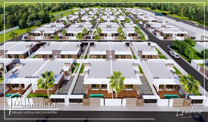 villa rdc s+2 à vendre à dar aallouch kélibia