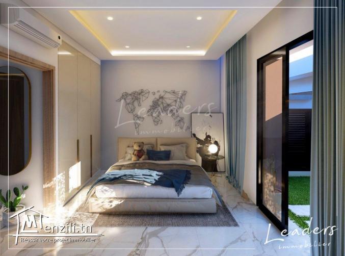 villa rdc s+2 à vendre à dar aallouch kélibia 27246304