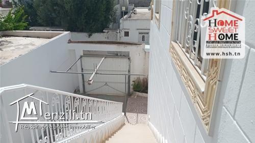 Etage de villa Riden à louer à La Marsa