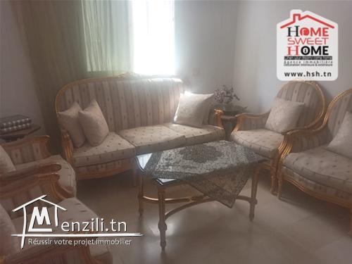 Etage de villa César Meublé à Louer à Carthage Salambo