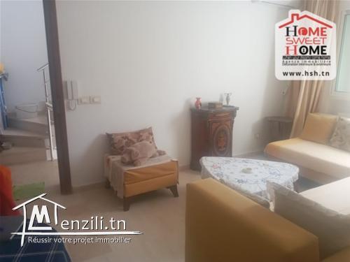 Etage de villa César Meublé à Louer à Carthage Salambo