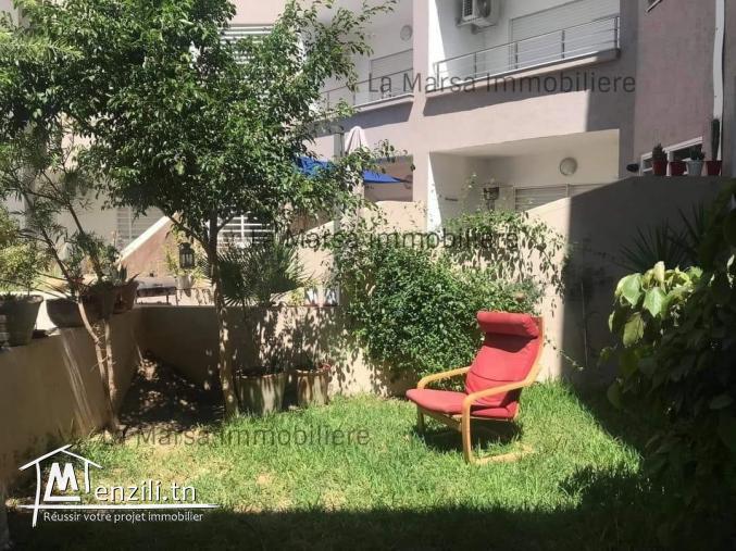A Vendre appartement s2 avec jardin, La Soukra