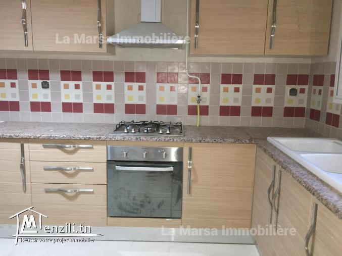 A Louer appartement s2 avec vue dégagée, La Marsa