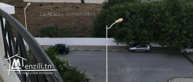 A Louer appartement s2 avec vue dégagée, La Marsa