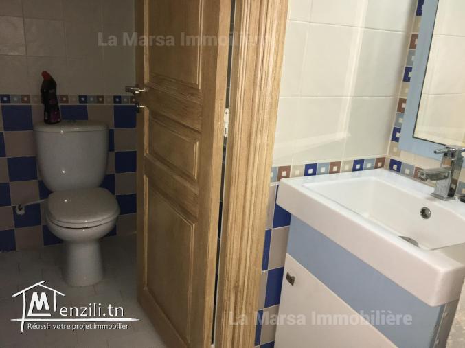 A Louer appartement s2 avec vue dégagée, La Marsa