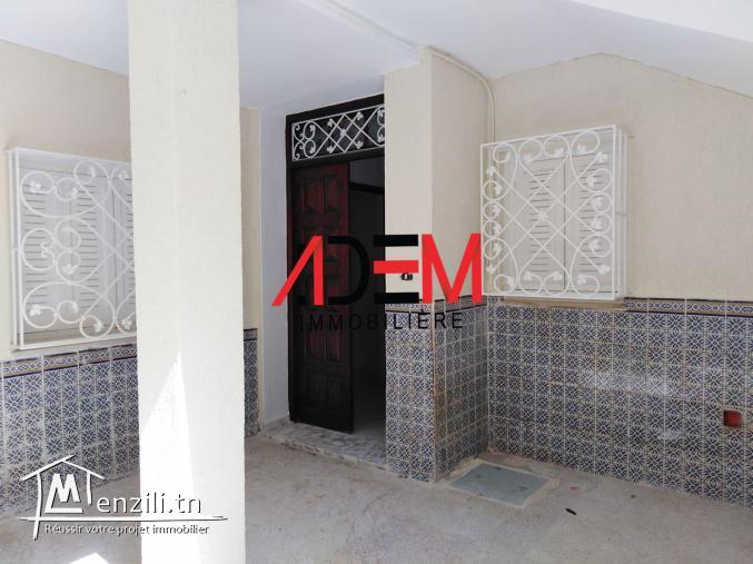 Spacieux réez de jardin de type S2 à Khzema EST