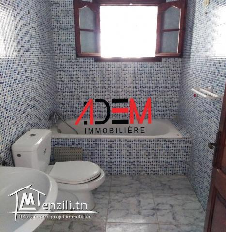 Etage de villa de type S2 à Khzema EST