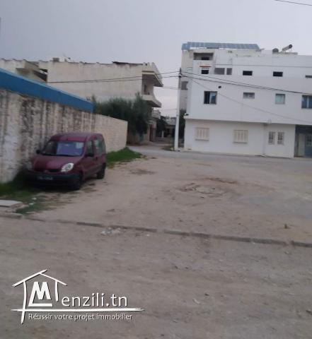 Terrain 400m2 coté la plage vocation R+4 à tantana chatt mariem