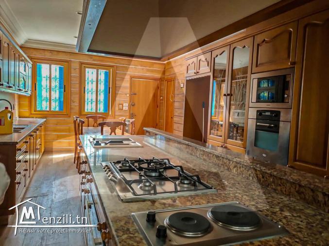 Location d'une villa à Carthage