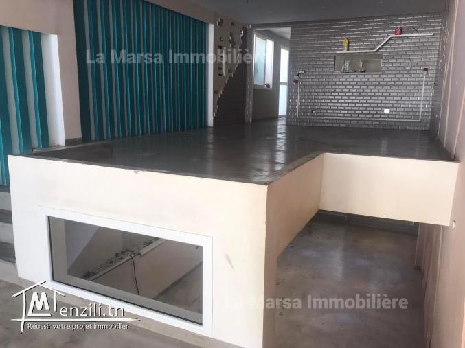 A Louer local commercial de 120m² à Carthage Dermech