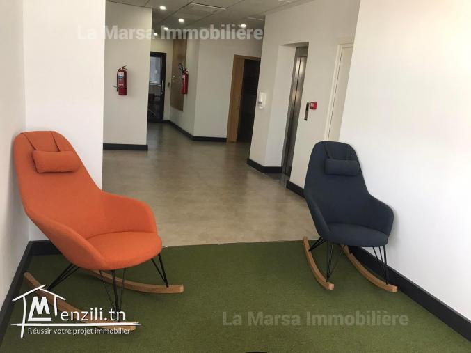 A Louer bureau de 500m² au Lac 3