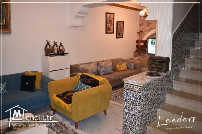 A vendre chez notre agence LEADERS_IMMO une Triplex  S+3 situé à SOKRA