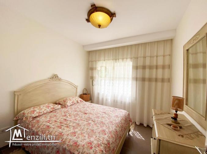 S+3 de 110m² avec un jardin de 130m² à Sidi Mahrsi