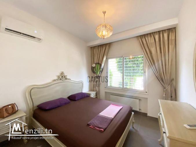 S+3 de 110m² avec un jardin de 130m² à Sidi Mahrsi