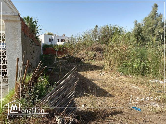 A VENDRE un beau terrain viabilisé ,zone des villas situé à Chotrana 2