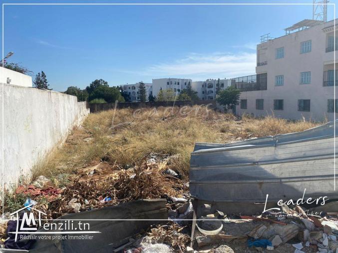 A vendre un terrain viabilisé à EL OMRANE SUPERIEUR