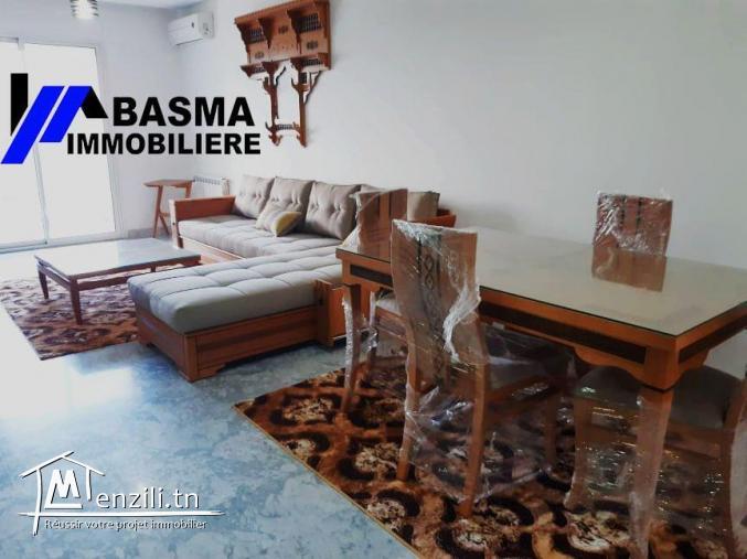 Un luxueux appartement s+1 à louer a Khzema Est