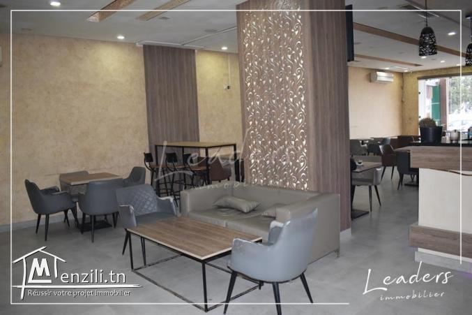 A vendre un FOND DE COMMERCE situé à L’aouina