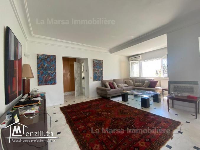 A Louer un étage de villa s2 meublé à Carthage