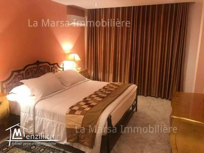 A Louer appartement s2 meublé à 5mn de la Soukra