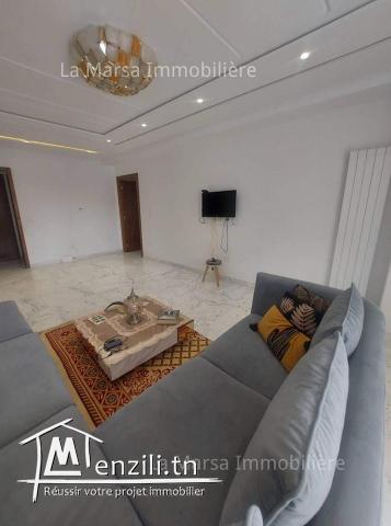 A Louer rez-de-chaussée avec piscine et jardin, La Soukra