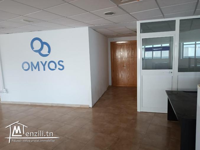 location un espace commercial (open space) de 1300 m2