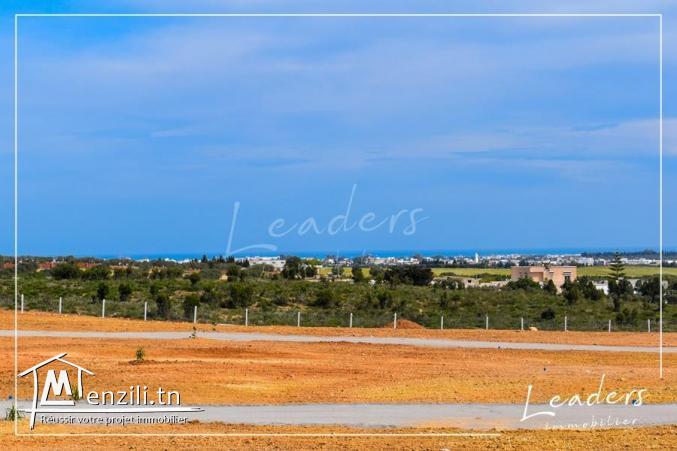 terrain pour villa à vendre à Hammamet