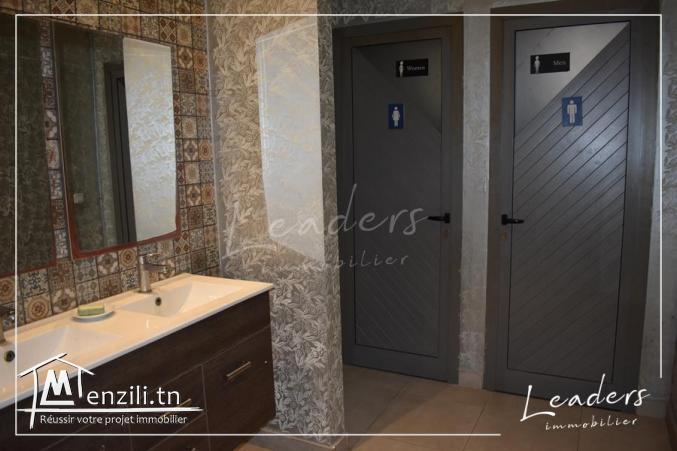 A vendre un FOND DE COMMERCE  situé à  Jardin l'Aouina