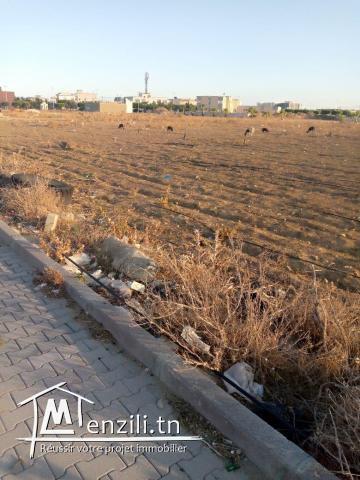 terrain cinstructible situé centre ville dar allouch