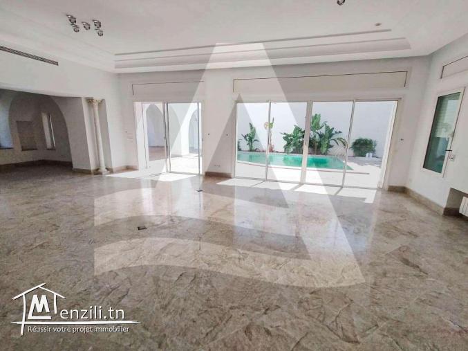 A louer une villa Gammarth