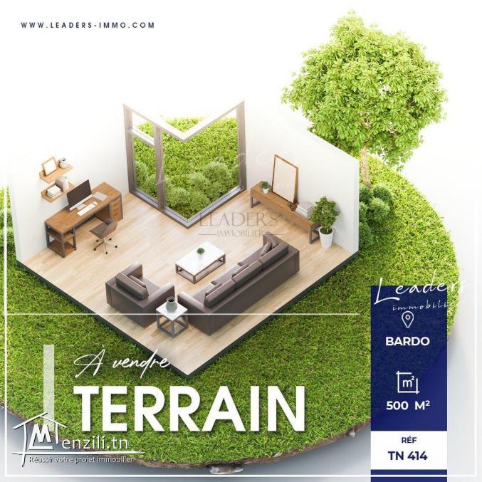 VENDRE CHEZ NOTRE AGENCE Leaders Immobilier un beau terrain viabilisé et cloturé, situé au #BARDO