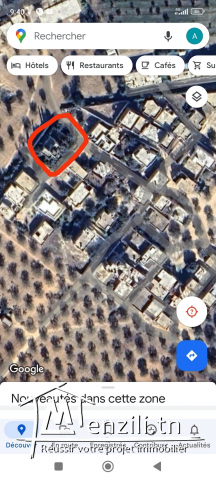 A vendre une maison de 650 m à Hammamet Sud