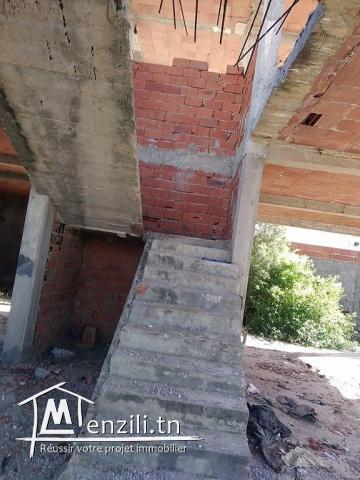 A VENDRE MAISON EN CONSTRUCTION 340m² ERRIADH