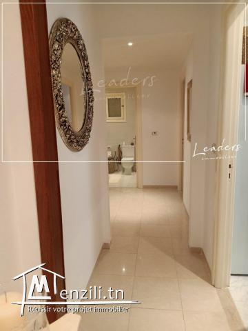 À vendre un appartement S+3 situé à L AOUINA avec un superficie totale de 135 m²