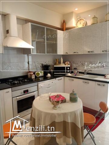 À vendre un appartement S+3 situé à L AOUINA avec un superficie totale de 135 m²