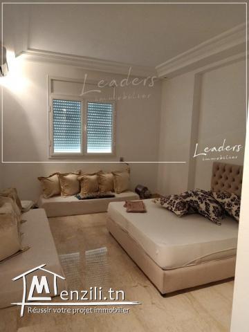 À vendre un appartement S+3 situé à L AOUINA avec un superficie totale de 135 m²