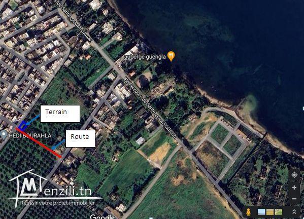 Terrain proche du lac de Bizerte