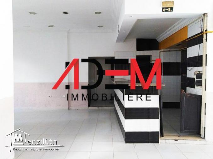Local de 90m² bien situé à Sousse ville