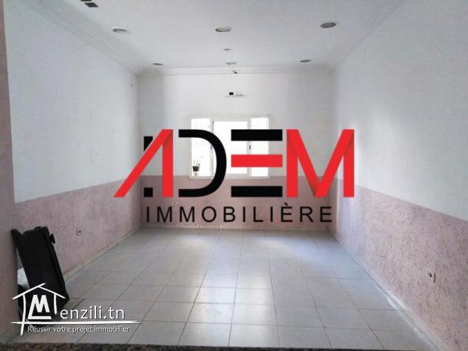 Local de 90m² bien situé à Sousse ville