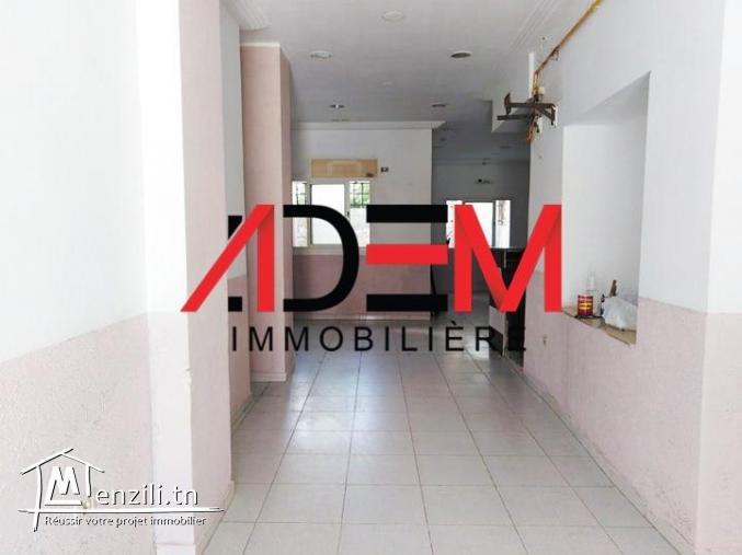 Local de 90m² bien situé à Sousse ville