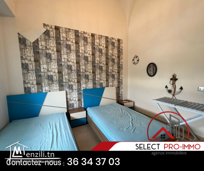 Appartement S+2 meublé à Hammamet Nord - 922a