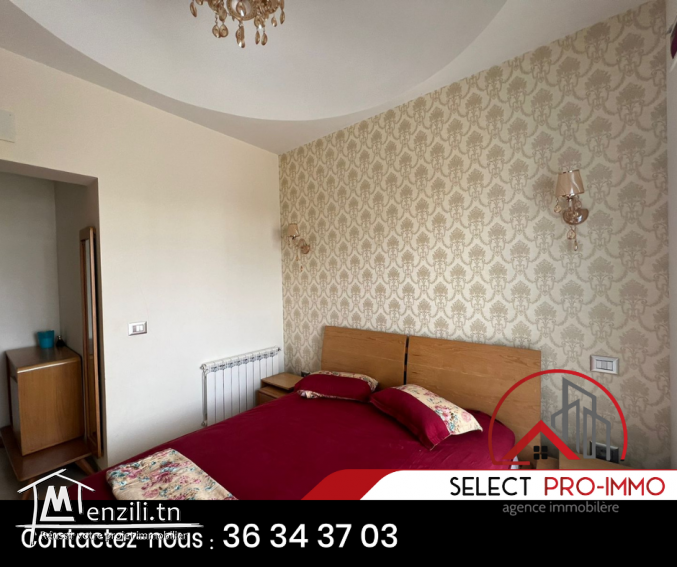 Appartement S+2 meublé à Hammamet Nord - 922a