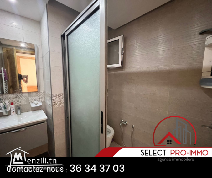 Appartement S+2 meublé à Hammamet Nord - 922a