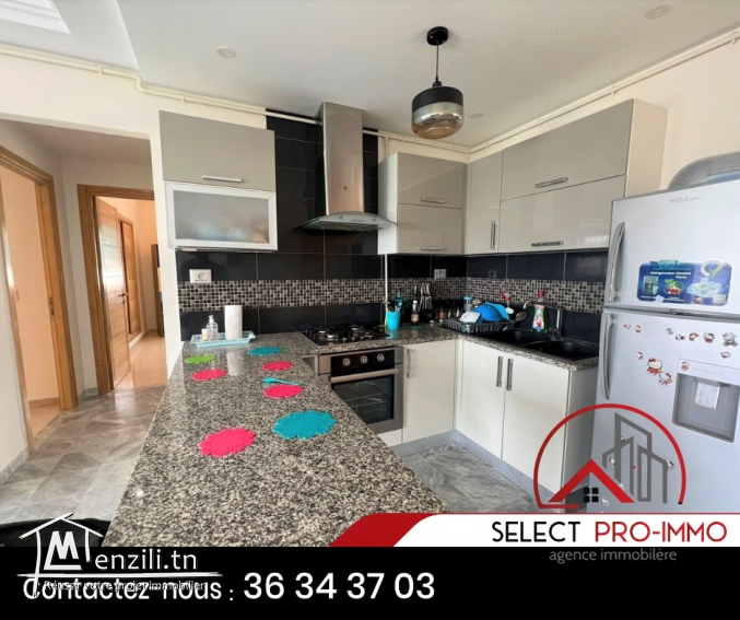 Appartement S+2 meublé à Hammamet Nord - 922a